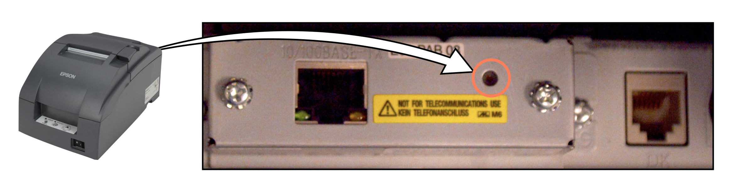 Setting Up Your New Epson Tm U220 Kitchen Printer For Use With Your Epos Tabology 6741