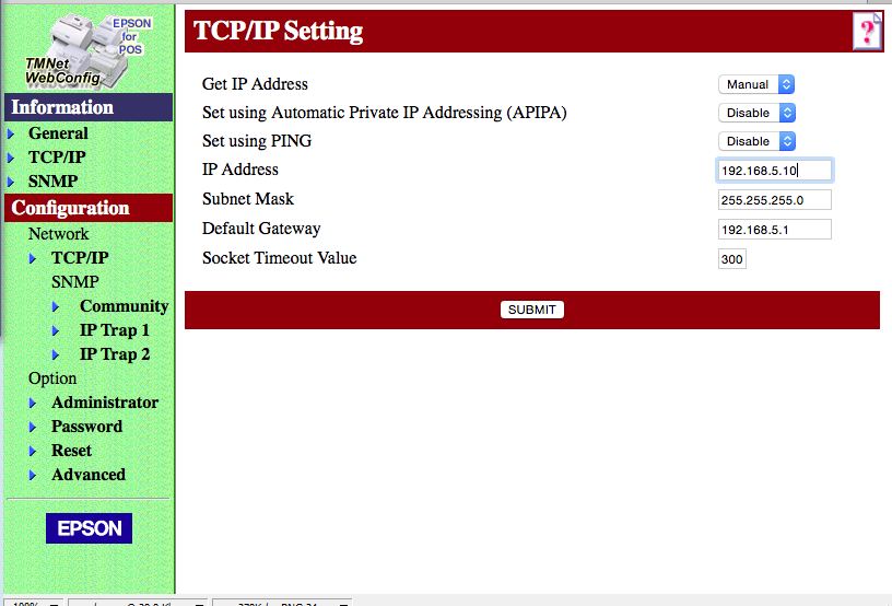 Setting Up You New Epson Tm U220 Kitchen Printer For Use With Bartab Tabology Help Center 2320