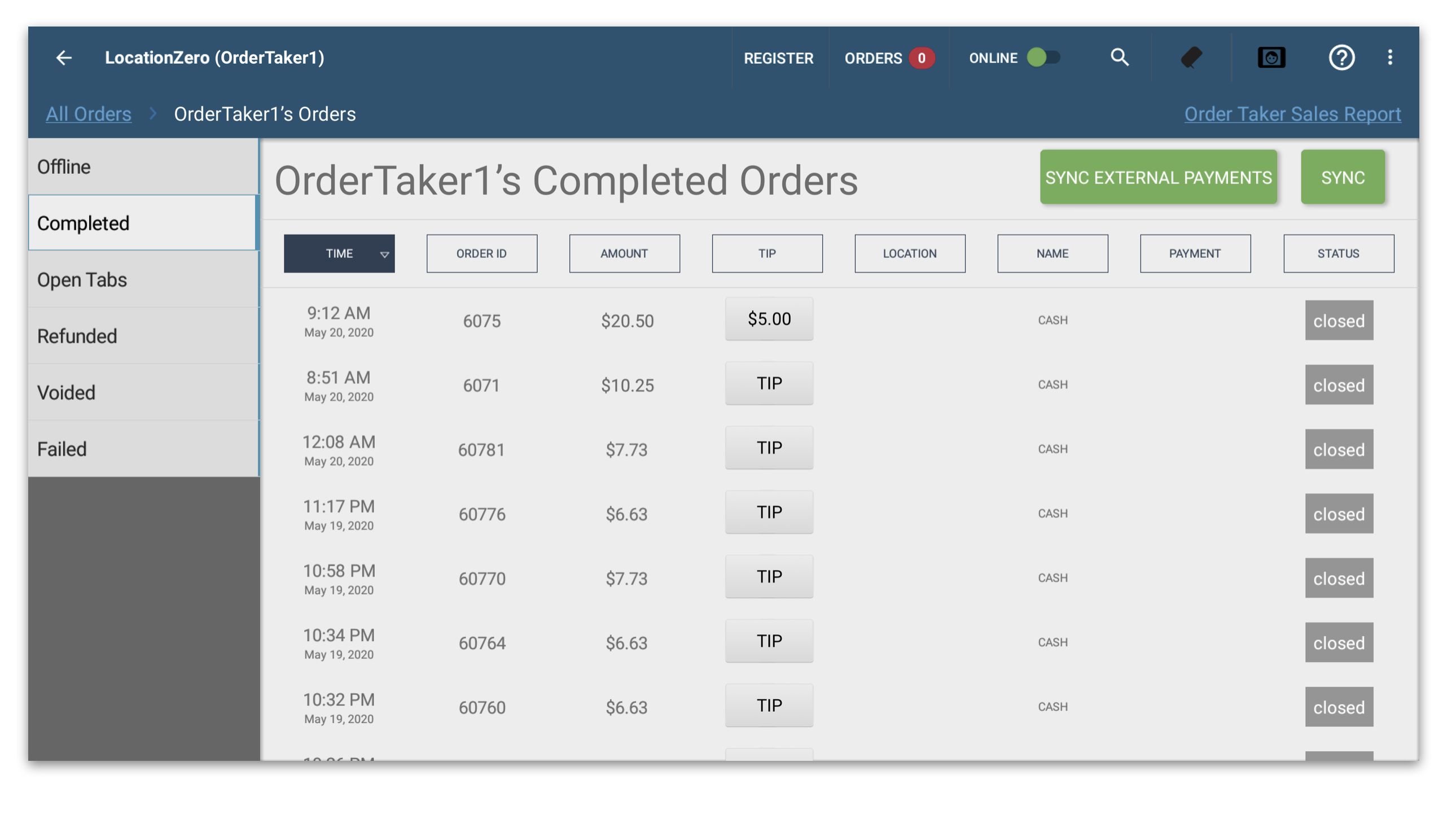 How to Reprint a Receipt – Clover Sport Help Center